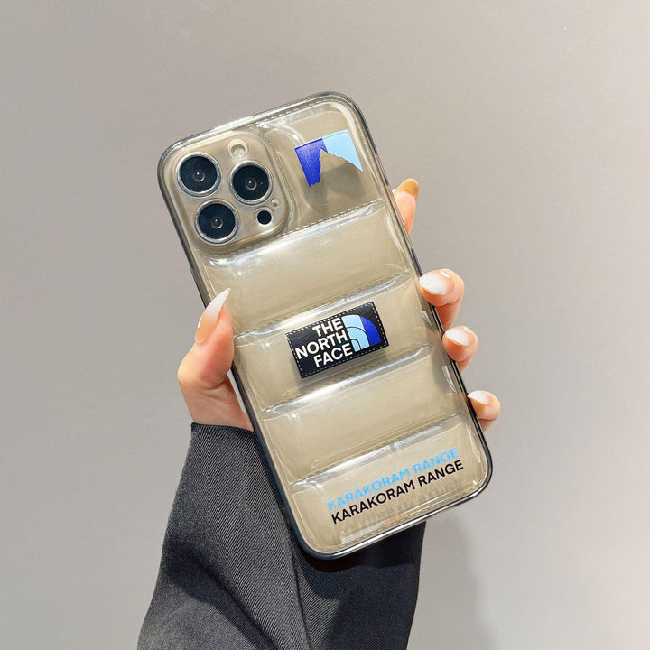 Transparent iPhone Case - NorthFace - Premium  from Milly N Molly - Just $19! Shop now at Milly N Molly  