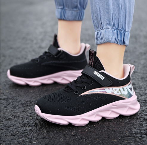 Lace-Up Girls Breathable Running Shoes - Premium  from Milly N Molly - Just $70! Shop now at Milly N Molly  