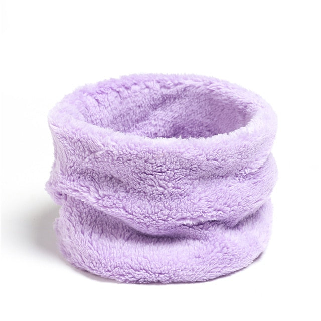 Solid Thick Plush Ring Scarf - Premium  from Milly N Molly - Just $24! Shop now at Milly N Molly  