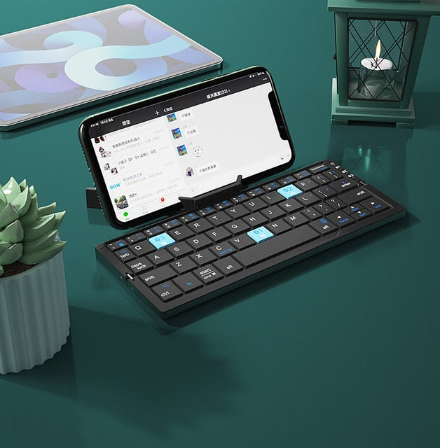 Mini Foldable Bluetooth Keyboard - Premium  from Milly N Molly  - Just $112! Shop now at Milly N Molly  