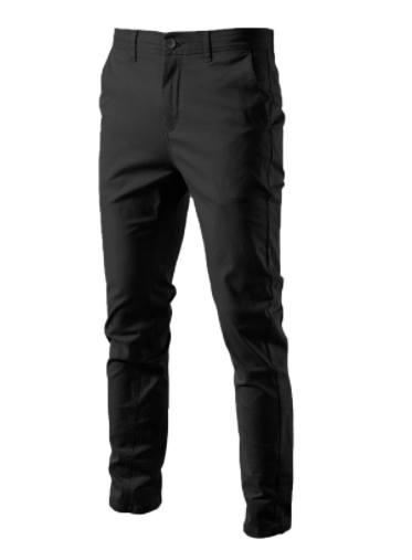 Solid Color Slim Fit Men's Pants - Premium  from Milly N Molly - Just $64! Shop now at Milly N Molly  