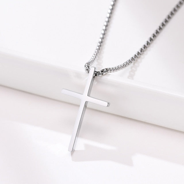Vnox Mens Cross Necklaces - Premium  from Milly N Molly - Just $15! Shop now at Milly N Molly  
