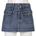 Vintage Diamond Denim Mini Skirt - Premium  from Milly N Molly - Just $46! Shop now at Milly N Molly  