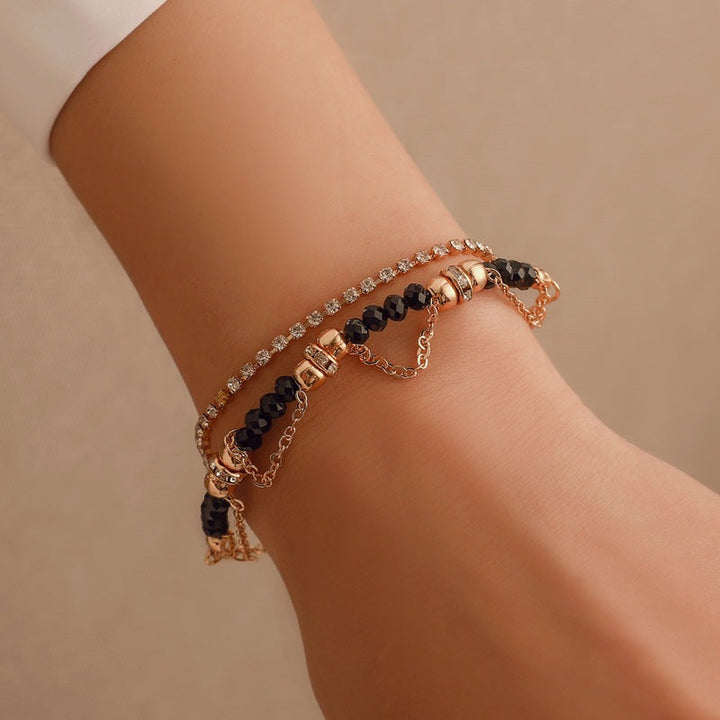 Diamond Tassel Bracelet - Premium  from Milly N Molly - Just $18! Shop now at Milly N Molly  