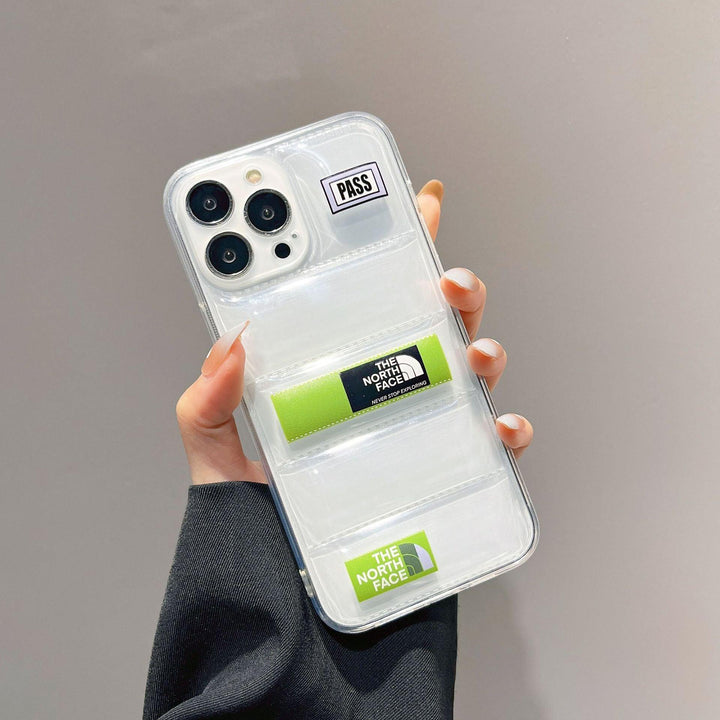 Transparent iPhone Case - NorthFace - Premium  from Milly N Molly - Just $19! Shop now at Milly N Molly  
