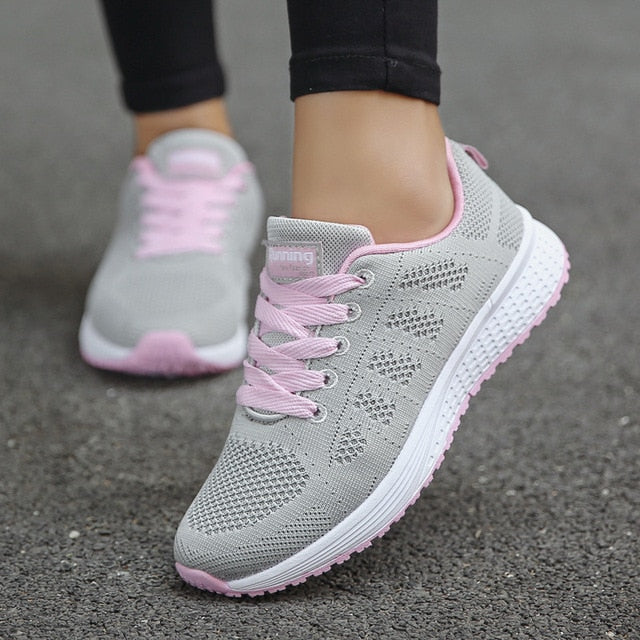 Womens Flats Sneakers Mesh Breathable - Premium  from Milly N Molly - Just $50! Shop now at Milly N Molly  