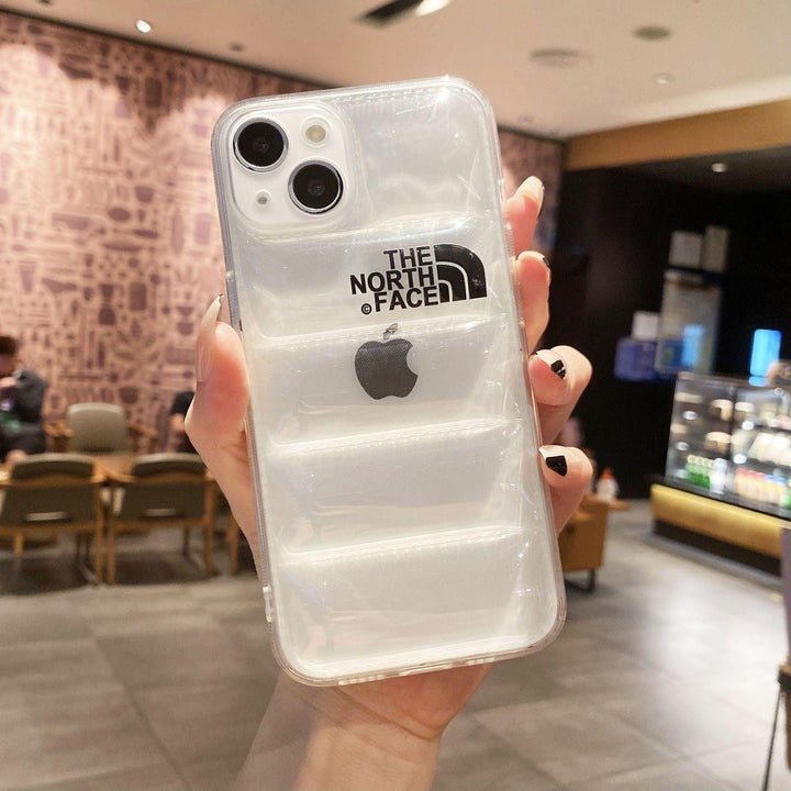 Transparent iPhone Case - NorthFace - Premium  from Milly N Molly - Just $19! Shop now at Milly N Molly  