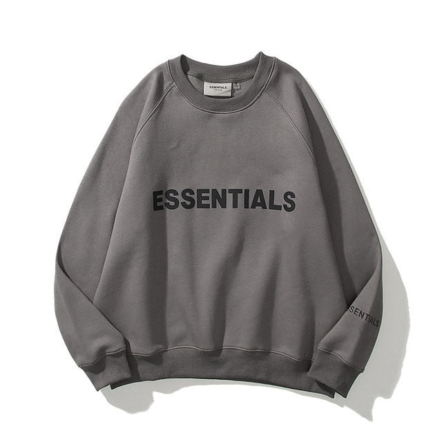 Essentials Sweatshirt Reflective Letter Printed - Premium  from Milly N Molly - Just $42! Shop now at Milly N Molly  