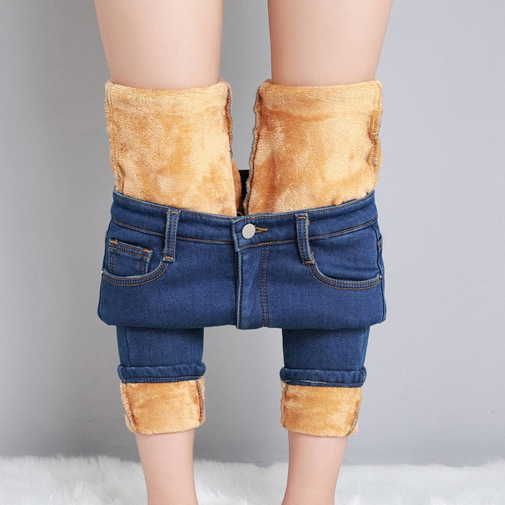 Fleece Lined Jeans - Premium  from Milly N Molly  - Just $61! Shop now at Milly N Molly  