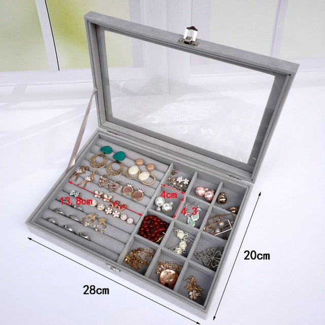 Velvet Jewelry Organizer - Premium  from Milly N Molly - Just $45! Shop now at Milly N Molly  