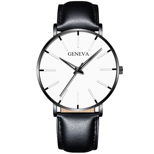 Minimalist Stainless Steel Mens Watch - Premium  from Milly N Molly - Just $20! Shop now at Milly N Molly  
