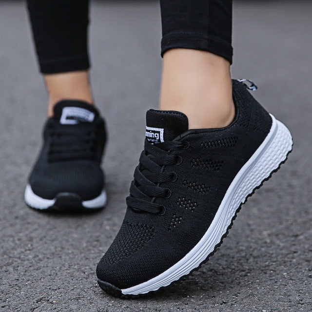 Womens Flats Sneakers Mesh Breathable - Premium  from Milly N Molly - Just $50! Shop now at Milly N Molly  