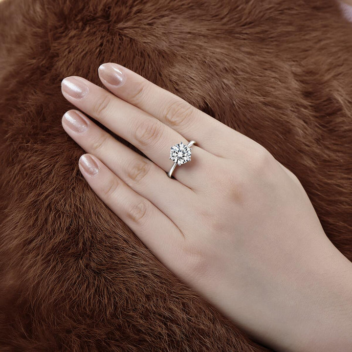 Luxury Moissanite Engagement Ring - Premium  from Milly N Molly - Just $63! Shop now at Milly N Molly  