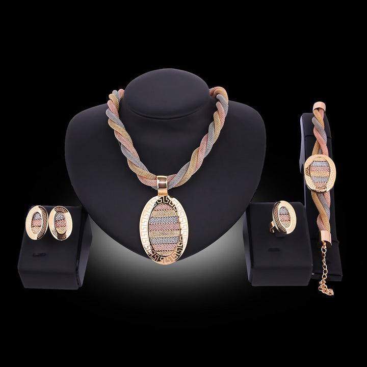 Gold Indian Bridal Jewelry Set - Premium  from Milly N Molly - Just $20! Shop now at Milly N Molly  