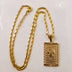 Gold Geo Floral Necklace - Premium  from Milly N Molly  - Just $26! Shop now at Milly N Molly  