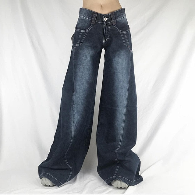 Button Low Waist Women's Denim Pants - Premium  from Milly N Molly  - Just $46! Shop now at Milly N Molly  