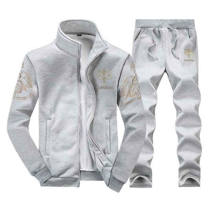Men's Zipper Sweat Suit Set - Premium  from Milly N Molly  - Just $65! Shop now at Milly N Molly  