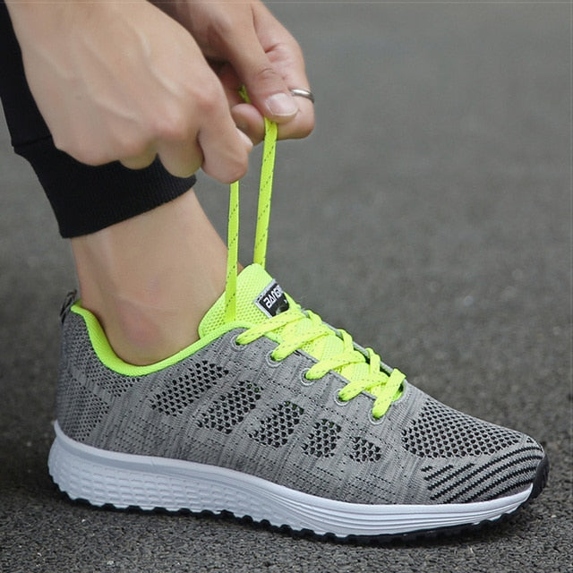 Womens Flats Sneakers Mesh Breathable - Premium  from Milly N Molly - Just $50! Shop now at Milly N Molly  