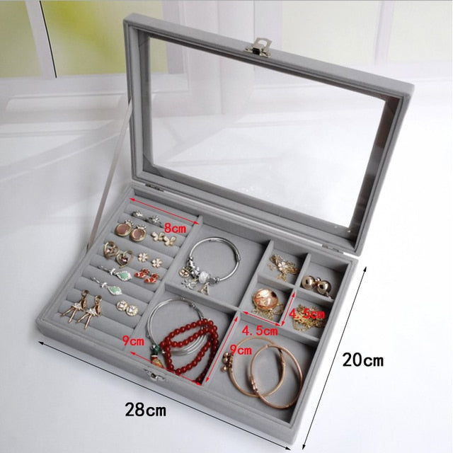 Velvet Jewelry Organizer - Premium  from Milly N Molly - Just $45! Shop now at Milly N Molly  
