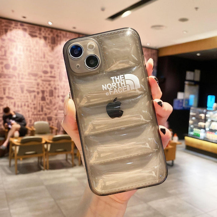 Transparent iPhone Case - NorthFace - Premium  from Milly N Molly - Just $19! Shop now at Milly N Molly  