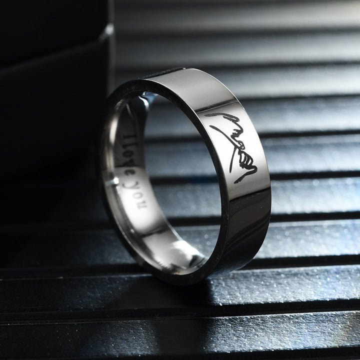 Tungsten Ring - Premium  from Milly N Molly - Just $17! Shop now at Milly N Molly  
