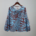 Zebra V-neck Women Blouse - Premium  from Milly N Molly - Just $35! Shop now at Milly N Molly  
