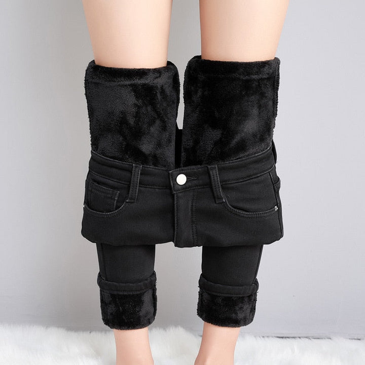 Fleece Lined Jeans - Premium  from Milly N Molly  - Just $61! Shop now at Milly N Molly  