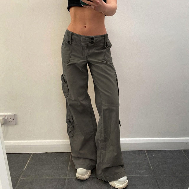 Button Low Waist Women's Denim Pants - Premium  from Milly N Molly  - Just $46! Shop now at Milly N Molly  