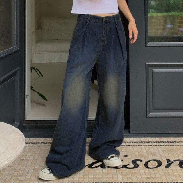Button Low Waist Women's Denim Pants - Premium  from Milly N Molly  - Just $46! Shop now at Milly N Molly  