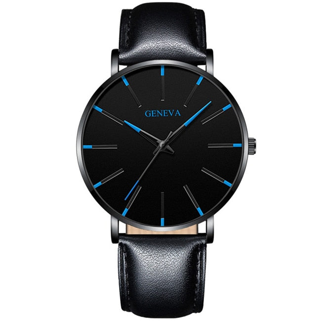 Minimalist Stainless Steel Mens Watch - Premium  from Milly N Molly - Just $20! Shop now at Milly N Molly  