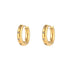 Star Thick Hoop Earrings - Premium  from Milly N Molly - Just $25! Shop now at Milly N Molly  