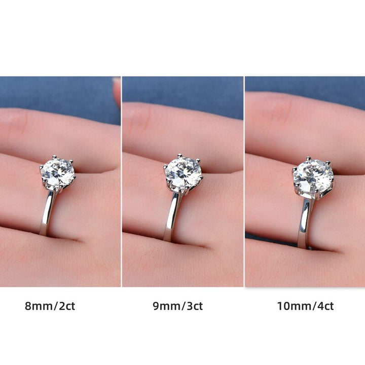Luxury Moissanite Engagement Ring - Premium  from Milly N Molly - Just $63! Shop now at Milly N Molly  