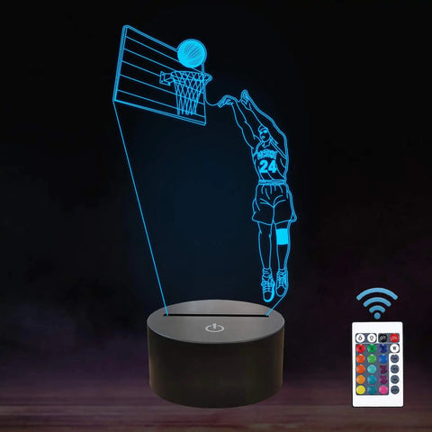 Basketball 3D Lamp - Premium  from Milly N Molly - Just $34! Shop now at Milly N Molly  