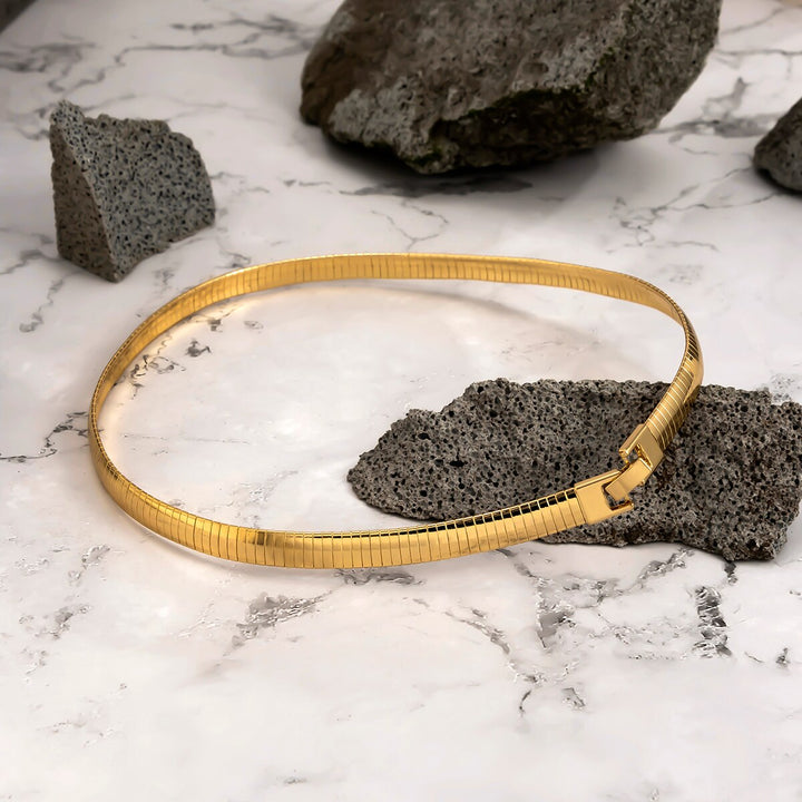Thick Chains Short Choker Necklace - Premium  from Milly N Molly - Just $25! Shop now at Milly N Molly  