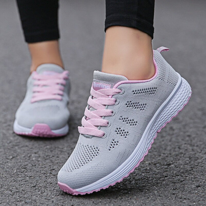 Womens Flats Sneakers Mesh Breathable - Premium  from Milly N Molly - Just $50! Shop now at Milly N Molly  