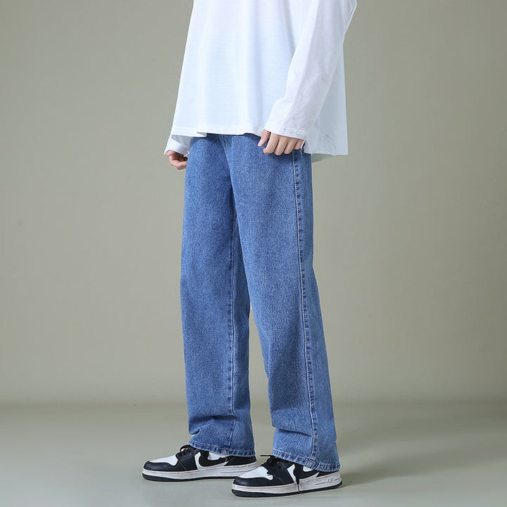 Men's Denim Wide-leg Pants - Premium  from Milly N Molly  - Just $54! Shop now at Milly N Molly  