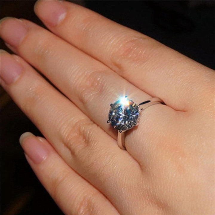 Luxury Moissanite Engagement Ring - Premium  from Milly N Molly - Just $63! Shop now at Milly N Molly  