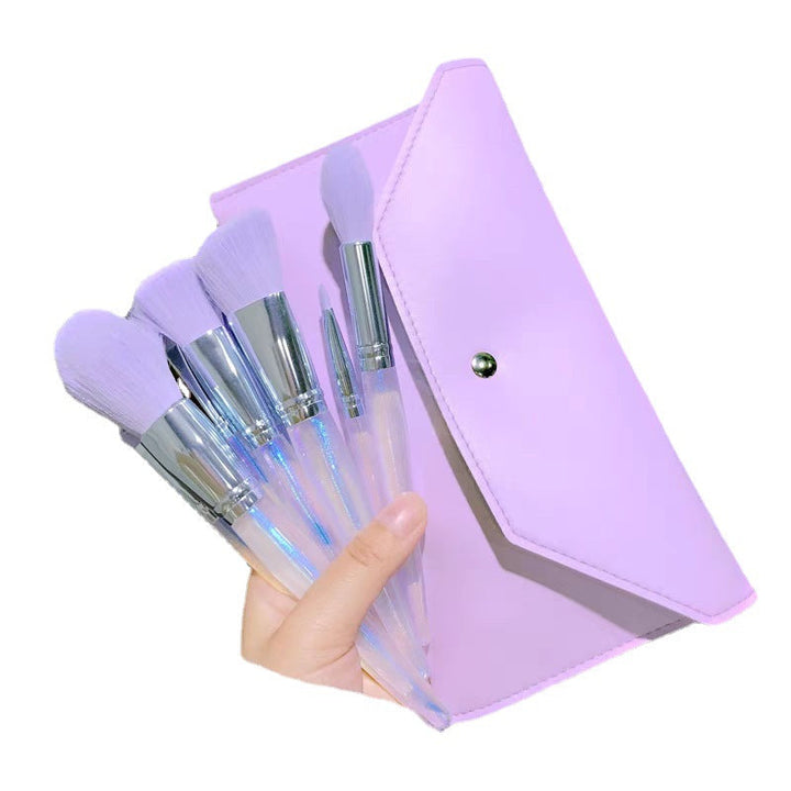 Purple Makeup Brush Set - Premium  from Milly N Molly  - Just $24! Shop now at Milly N Molly  