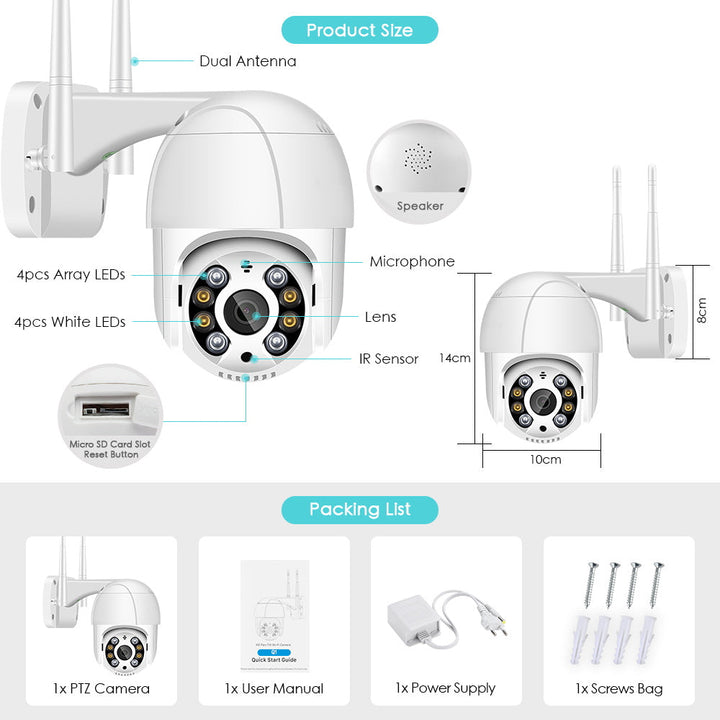 Cameras Security 360/ 4K - Premium  from Milly N Molly - Just $120! Shop now at Milly N Molly  