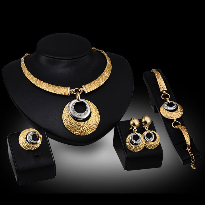 Gold Indian Bridal Jewelry Set - Premium  from Milly N Molly - Just $20! Shop now at Milly N Molly  