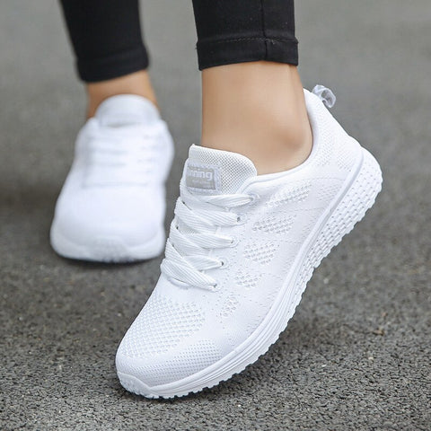 Womens Flats Sneakers Mesh Breathable - Premium  from Milly N Molly - Just $50! Shop now at Milly N Molly  