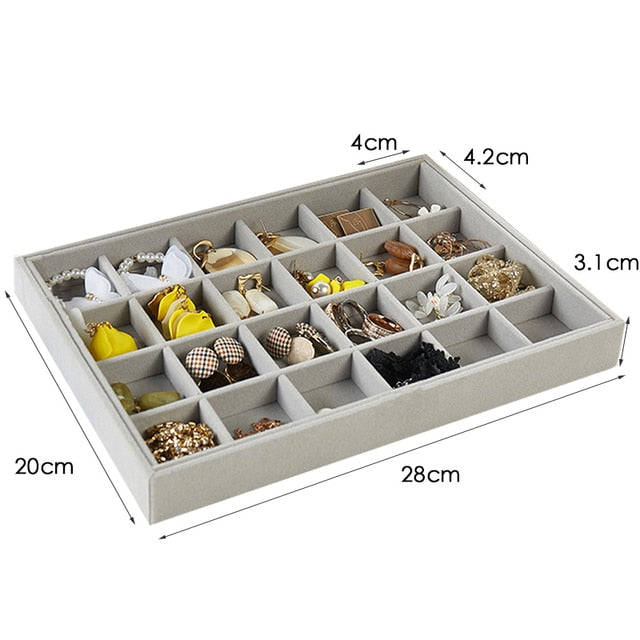 Velvet Jewelry Organizer - Premium  from Milly N Molly - Just $45! Shop now at Milly N Molly  
