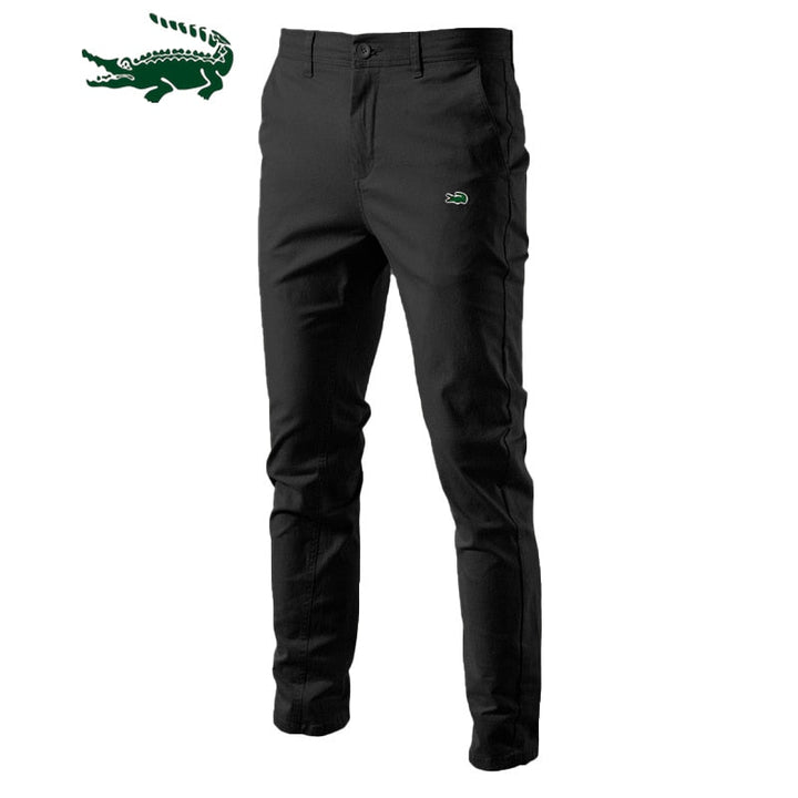 Solid Color Slim Fit Men's Pants - Premium  from Milly N Molly - Just $64! Shop now at Milly N Molly  