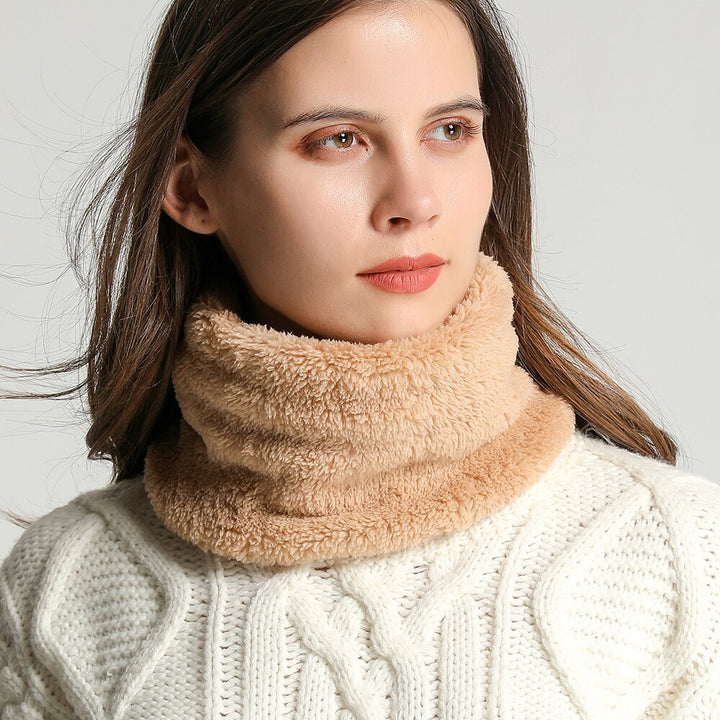 Solid Thick Plush Ring Scarf - Premium  from Milly N Molly - Just $24! Shop now at Milly N Molly  