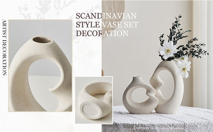 Nordic Ceramic Vases - Premium  from Milly N Molly - Just $85! Shop now at Milly N Molly  