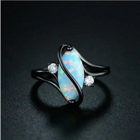 Luxurious Opal Ring - Premium  from Milly N Molly  - Just $15! Shop now at Milly N Molly  