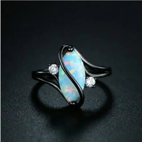 Luxurious Opal Ring - Premium  from Milly N Molly  - Just $15! Shop now at Milly N Molly  
