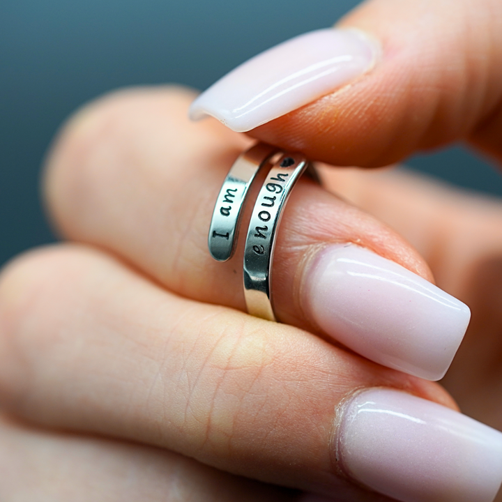 I Am Enough Ring - Premium  from Milly N Molly  - Just $15! Shop now at Milly N Molly  