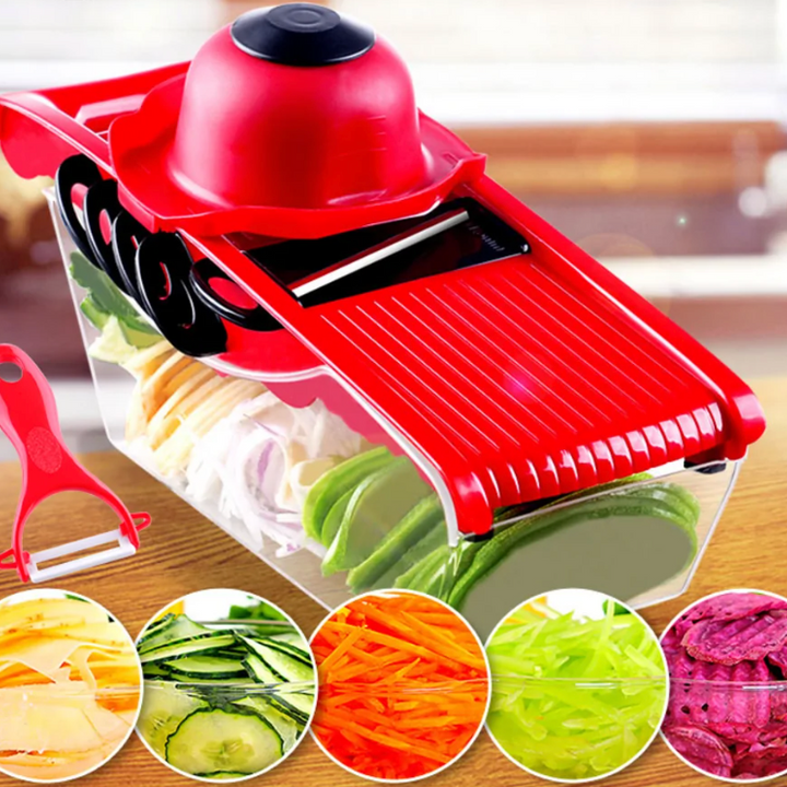 Multifunction Kitchen Slicer 6 Blades - Premium  from My Store - Just $20.79! Shop now at Milly N Molly  