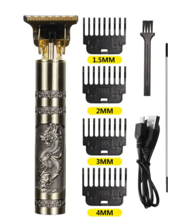 USB Vintage Electric Hair Trimmer Professional - Premium  from My Store - Just $10.65! Shop now at Milly N Molly  
